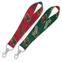 Wholesale-Minnesota Wild Lanyard Key Strap 1"