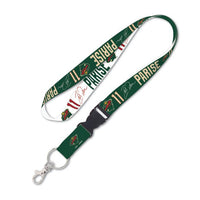 Wholesale-Minnesota Wild Lanyard w/detachable buckle 1" Zach Parise