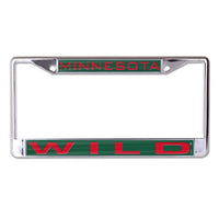 Wholesale-Minnesota Wild Lic Plt Frame S/L Printed