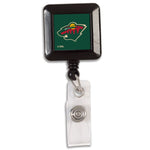 Wholesale-Minnesota Wild Retractable Badge Holder
