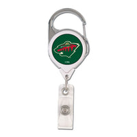 Wholesale-Minnesota Wild Retrct 2S Prem Badge Holders