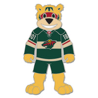 Wholesale-Minnesota Wild mascot Collector Enamel Pin Jewelry Card