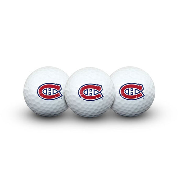 Wholesale-Montreal Canadiens 3 Golf Balls In Clamshell