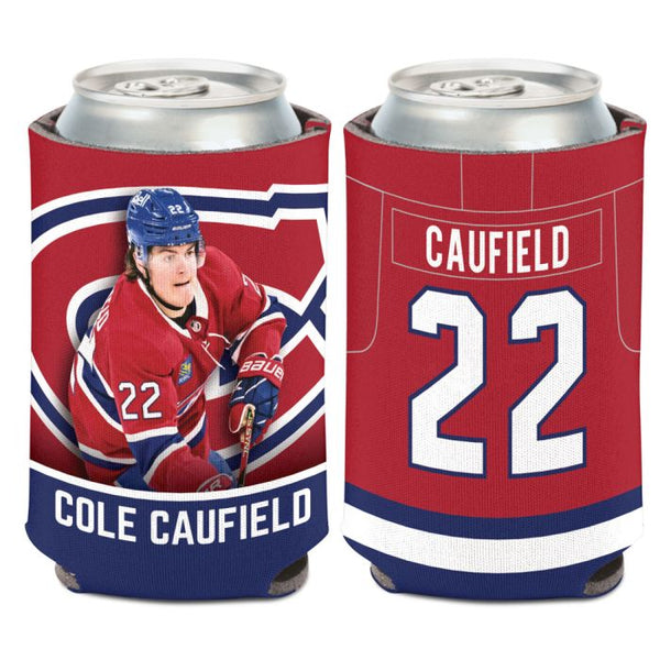 Wholesale-Montreal Canadiens Can Cooler 12 oz. Cole Caufield