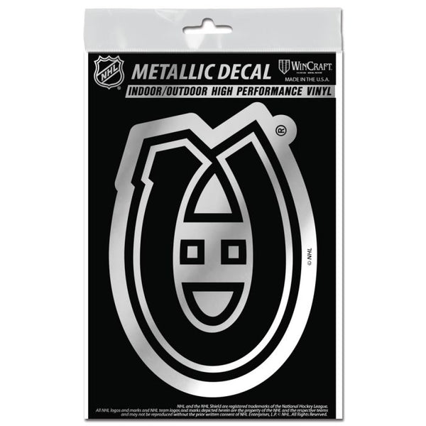 Wholesale-Montreal Canadiens Decal Metallic 3" x 5"