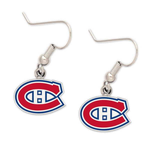 Wholesale-Montreal Canadiens Earrings Jewelry Card