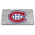 Wholesale-Montreal Canadiens GLITTER Specialty Acrylic License Plate