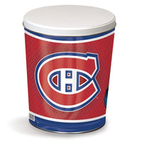 Wholesale-Montreal Canadiens Gift Tin tapered 3 gallon