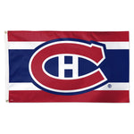 Wholesale-Montreal Canadiens H STRIPE Flag - Deluxe 3' X 5'