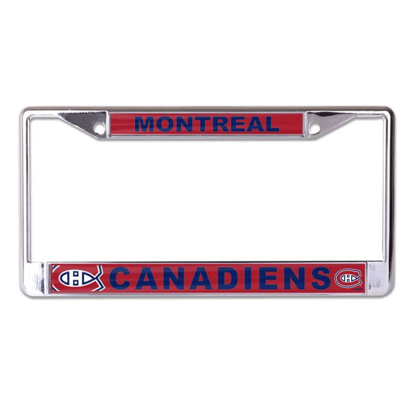 Wholesale-Montreal Canadiens MEGA Lic Plt Frame S/L Printed