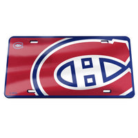 Wholesale-Montreal Canadiens MEGA Specialty Acrylic License Plate