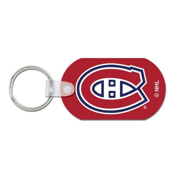 Wholesale-Montreal Canadiens Metal Key Ring - Aluminum