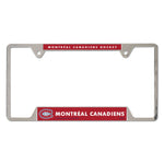 Wholesale-Montreal Canadiens Metal License Plate Frame