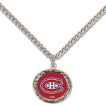 Wholesale-Montreal Canadiens Necklace w/Charm Jewelry Card