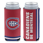 Wholesale-Montreal Canadiens PRIMARY 12 oz Slim Can Cooler