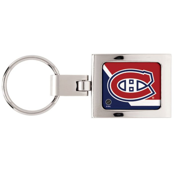 Wholesale-Montreal Canadiens Premium Domed Key Ring