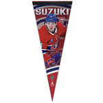 Wholesale-Montreal Canadiens Premium Pennant 12" x 30" Nick Suzuki