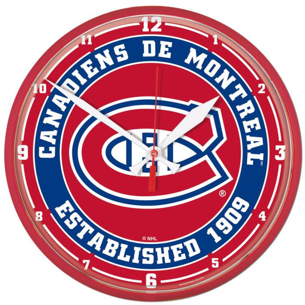 Wholesale-Montreal Canadiens Round Wall Clock 12.75"