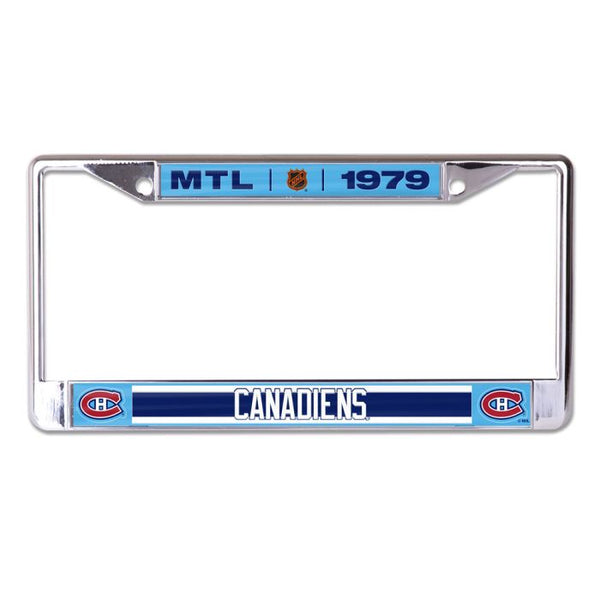 Wholesale-Montreal Canadiens Special Edition Lic Plt Frame S/L Printed