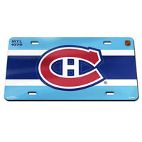 Wholesale-Montreal Canadiens Special Edition Specialty Acrylic License Plate