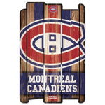 Wholesale-Montreal Canadiens Wood Fence Sign