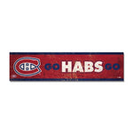 Wholesale-Montreal Canadiens Wooden Magnet 1.5" X 6"