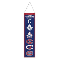 Wholesale-Montreal Canadiens Wool Banner 8" x 32"