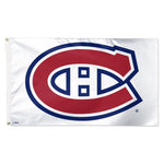 Wholesale-Montreal Canadiens white Flag - Deluxe 3' X 5'