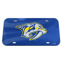 Wholesale-Nashville Predators Acrylic Classic License Plates