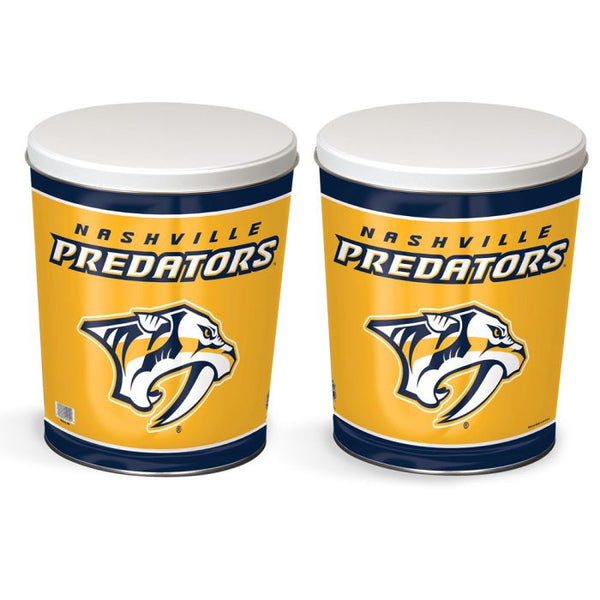 Wholesale-Nashville Predators Gift Tin tapered 3 gallon