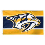 Wholesale-Nashville Predators H STRIPE Flag - Deluxe 3' X 5'