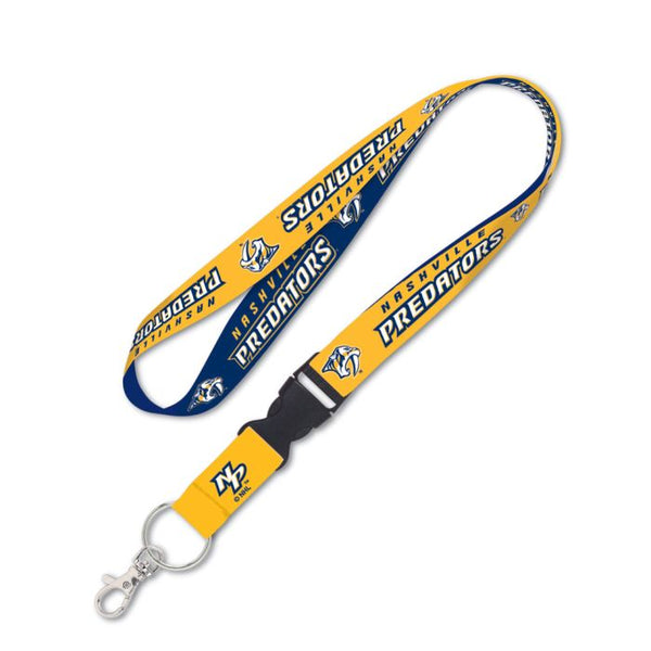 Wholesale-Nashville Predators Lanyard w/detachable buckle 1"