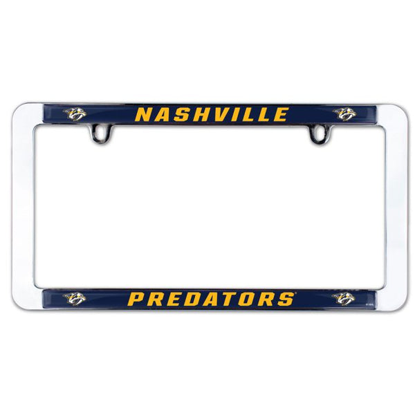 Wholesale-Nashville Predators Lic Plt Frame Metal Thin Rim Value