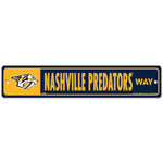 Wholesale-Nashville Predators Street / Zone Sign 3.75" x 19"