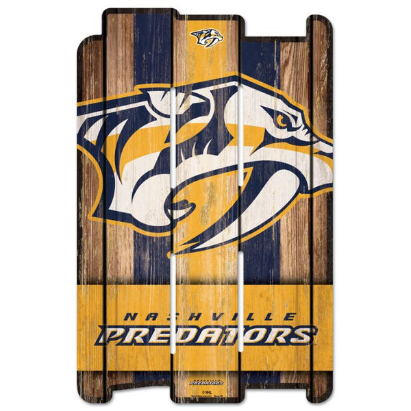 Wholesale-Nashville Predators Wood Fence Sign