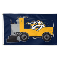 Wholesale-Nashville Predators Zamboni NHL zamboni Flag - Deluxe 3' X 5'