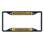 Wholesale-Nashville Predators navy Lic Plt Frame S/S