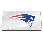 Wholesale-New England Patriots Acrylic Classic License Plates