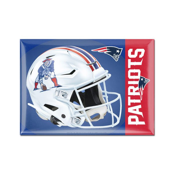 Wholesale-New England Patriots Alternate Helmet Metal Magnet 2.5" x 3.5"