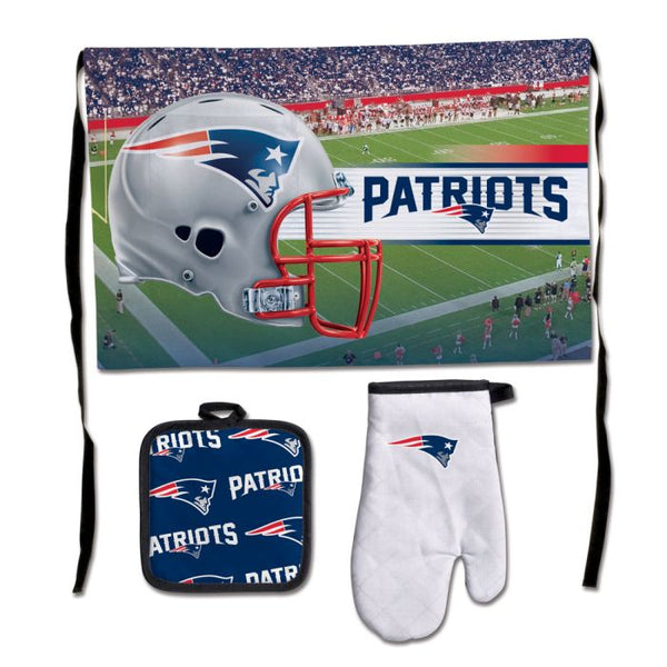 Wholesale-New England Patriots Barbeque Tailgate Set-Premium