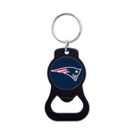 Wholesale-New England Patriots Black Bottle Opener Key Ring