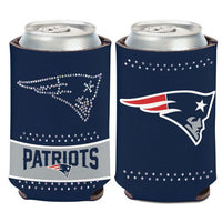 Wholesale-New England Patriots Bling Can Cooler 12 oz.