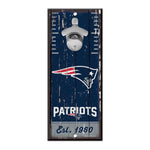 Wholesale-New England Patriots Bottle Opener Sign 5x11