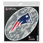 Wholesale-New England Patriots CAMO All Surface Decal 6" x 6"