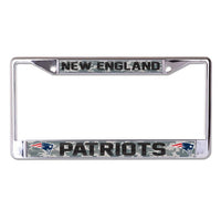 Wholesale-New England Patriots CAMO Lic Plt Frame S/L Printed