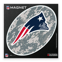 Wholesale-New England Patriots CAMO Outdoor Magnets 12" x 12"