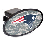 Wholesale-New England Patriots CAMO Oval 2" Hitch Receiver