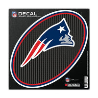 Wholesale-New England Patriots CARBON All Surface Decal 6" x 6"