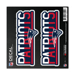 Wholesale-New England Patriots COLOR DUO All Surface Decal 6" x 6"