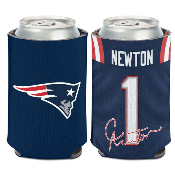 Wholesale-New England Patriots Can Cooler 12 oz. Cam Newton